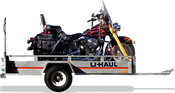uhaul bike trailer